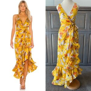 Bronx and Banco Narciss MIDI Wrap Dress S/4